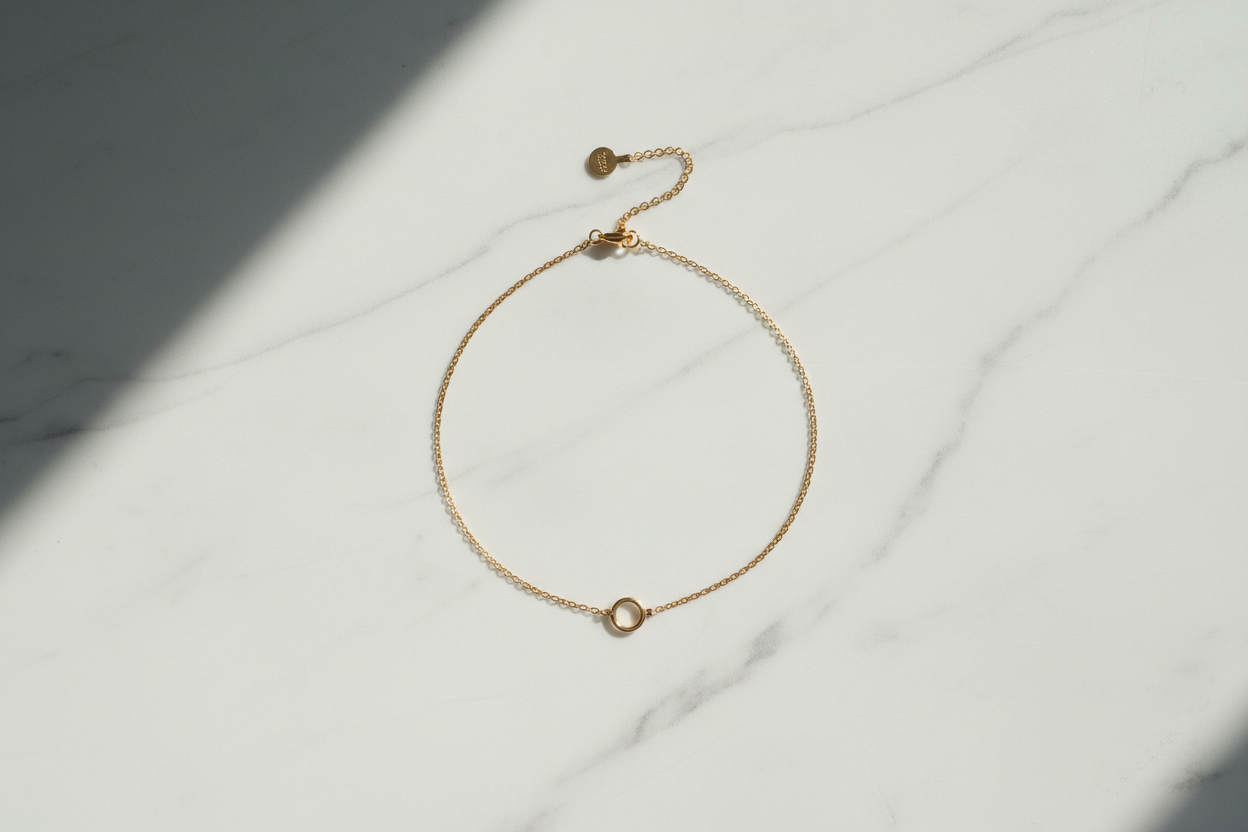 Pulseiras para Pé em Aço Inoxidável