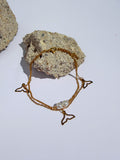 Pulseira para Pé Sereia em Aço Inoxidável