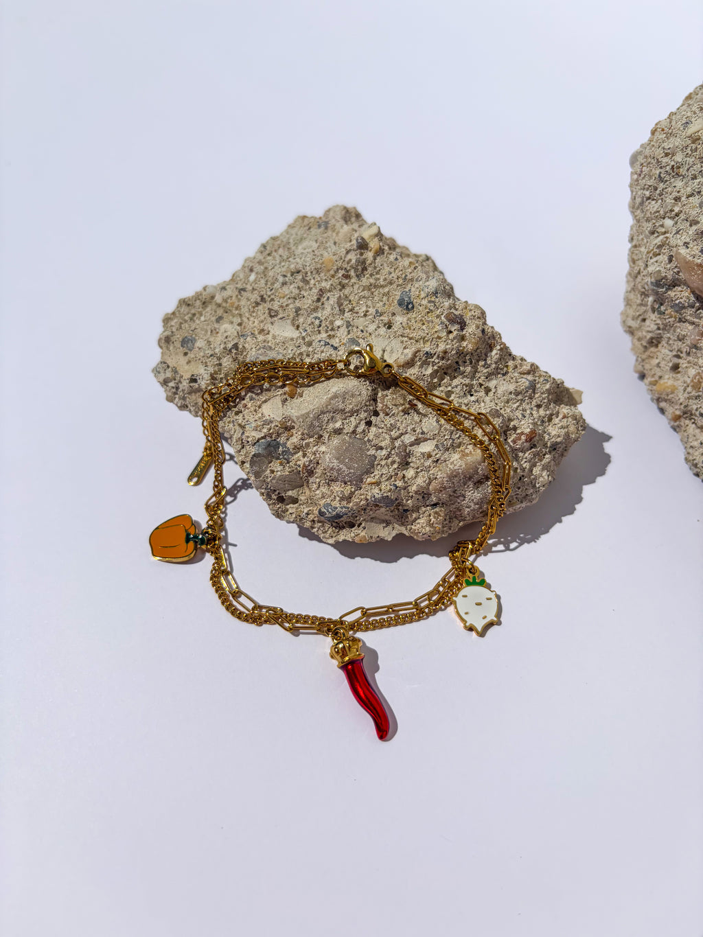 Pulseira para Pé Malagueta em Aço Inoxidável