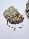 Pulseira para Pé Pérolas & Cerejas em Aço Inoxidável