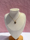 Colar Aço Inoxidável Dourado Coração de Anjo
