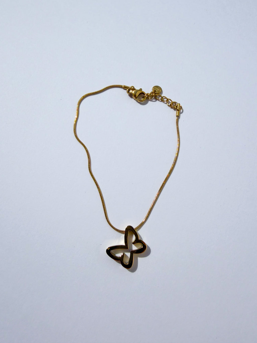Pulseira Borboleta em Aço Inoxidável